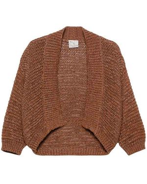 Forte Forte Boucl Cardigan - Brown