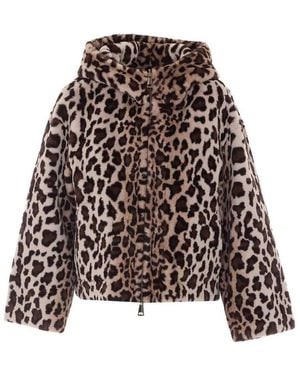 Lou Andrea Faux Fur Jacket - Multicolour