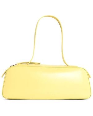 KHAITE Simona Leather Bag - Yellow