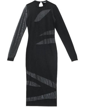 Just Cavalli See Through Dress - Black