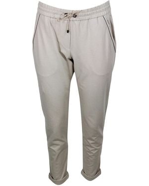 Brunello Cucinelli Casual Pants - Gray