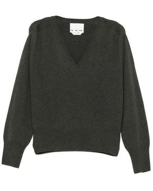 Sa Su Phi V-Neck Jumper - Green