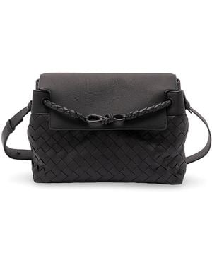 Bottega Veneta Small Andiamo Messenger - Black