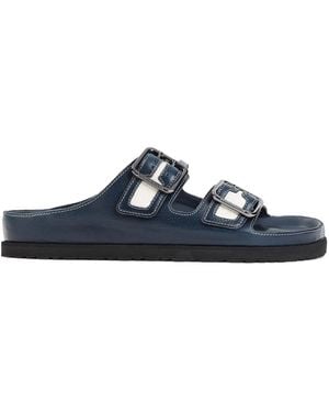 Birkenstock Arizona Canvas Saldals - Blue