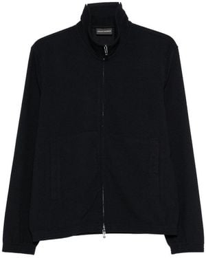 Emporio Armani High-Neck Sweatshirt - Black
