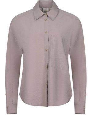 Alysi Shirt Made Of Silk - Brown