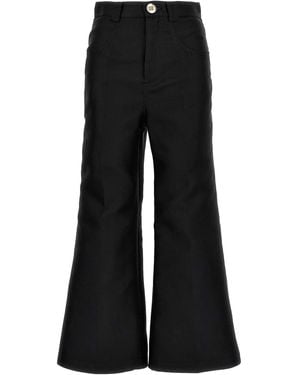 Giambattista Valli Tailored Cropped Trousers - Black