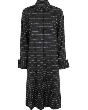 Maria Calderara Shirt Dress - Black