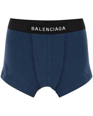 Balenciaga 'Cut Off Brief' Skirt - Blue