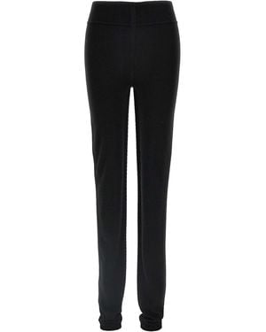 Rick Owens Knitted Leggings - Black