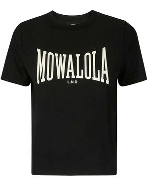 Mowalola Sweat Tee - Black