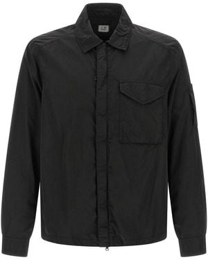 C.P. Company Overshirt Chrome-R - Black
