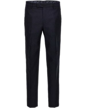 Etro Jacquard Pants - Blue