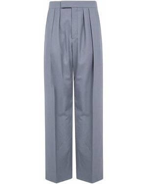 Chloé Palace Wide Leg Pants - Gray