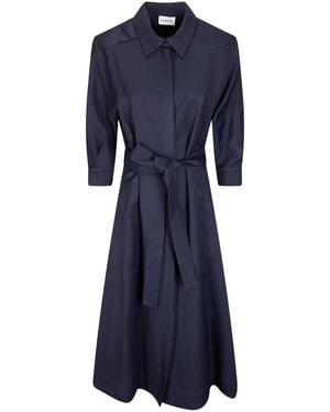 P.A.R.O.S.H. Long Dress - Blue