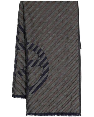 Giorgio Armani Wool Stole - Grey