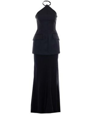 Sportmax Spxpinne Dress - Blue