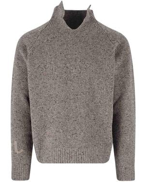ERL Wool Blend Sweater - Gray