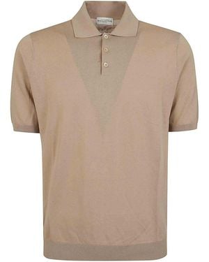 Ballantyne Polo Neck Pullover - Natural