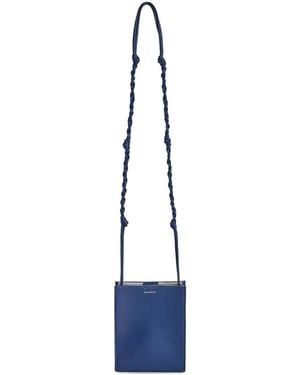 Jil Sander Borsa Minitangle Interargento - Blu