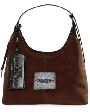 Marc Jacobs The Sack Bag Suede Leather Handbag - Brown