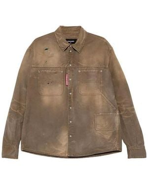 DSquared² Carpenter Shirt - Brown