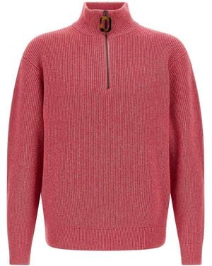 JW Anderson Half-Zip Jumper - Red