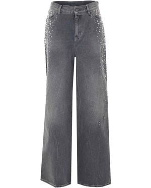 Golden Goose Jeans Boyfriend - Gris