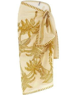 Eres Jungle Sarong Skirt - Metallic