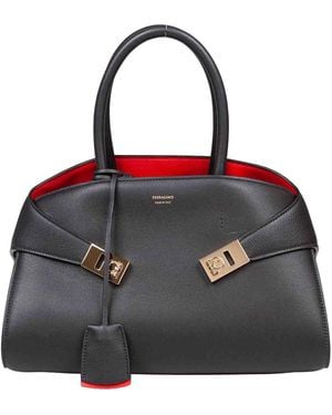 Ferragamo Hands Hug Th M - Black