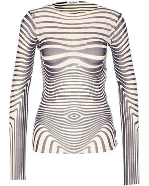 Jean Paul Gaultier And Re-Edition Top - Grey