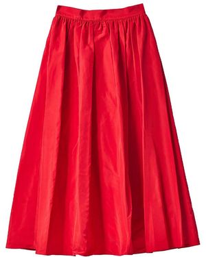 KARL LAGERFELD Voluminous Skirt - Red