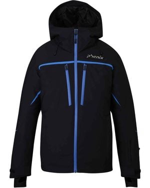 Phenix Shape Cut Jacket - Blue