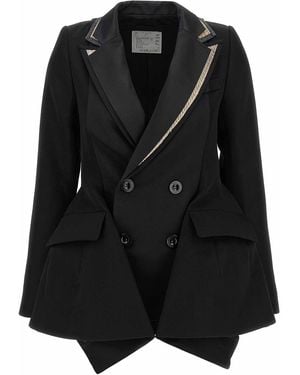 Sacai Multilayer Blazer - Black