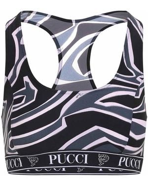 PUCCI Polyamide Top - Blue