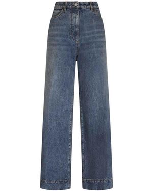 Etro Bootcut Jeans - Blau