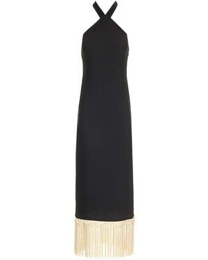 Taller Marmo Nina Midi Dress - Black