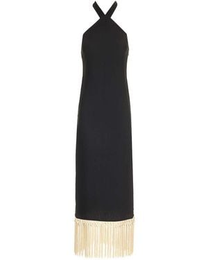 ‎Taller Marmo Nina Midi Dress - Black