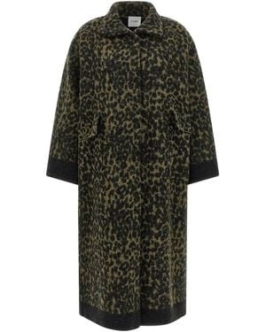 Nude Animalier Coat - Black