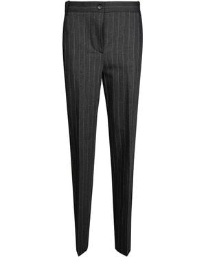 Pinko Pleione Wool Blend Pants - Gray