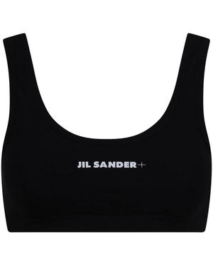 Jil Sander Stretch Nylon Top - Black