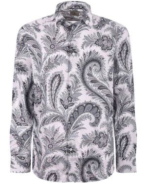Etro Cotton Shirt - Grey