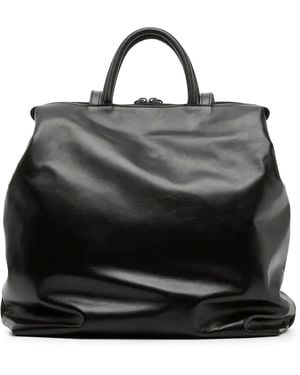 Marsèll 4 Lunga Maxi Leather Shopper - Black