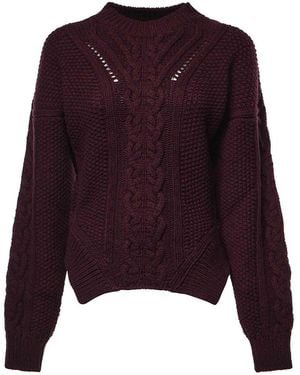 Dondup Wool Sweater - Purple