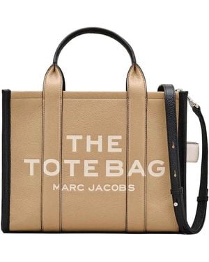 Marc Jacobs The Colourblock Medium Tote Bag - Metallic