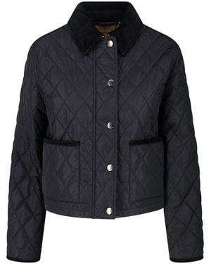 Burberry Cropped Jacket - Black