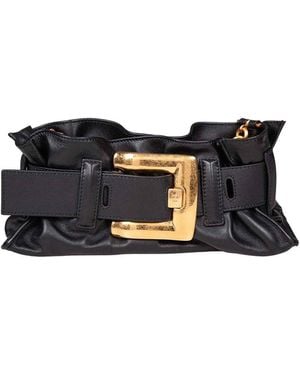 Balmain Anthem Mini Handbag - White