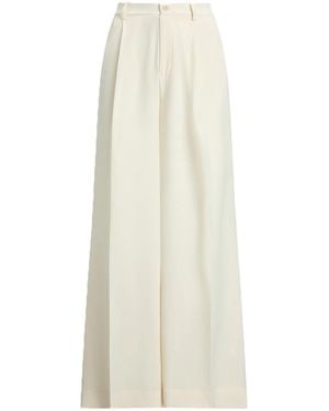 Ralph Lauren Kirahn-Full Length-Pleated-Triple Ggt-R - White