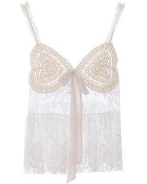 Aniye By Lace Noa Top - White
