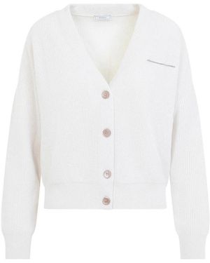 Peserico Pesercio Cardigan - White